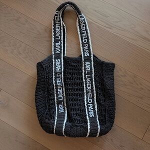 Karl Lagerfeld Paris Antibes Straw Tote bag